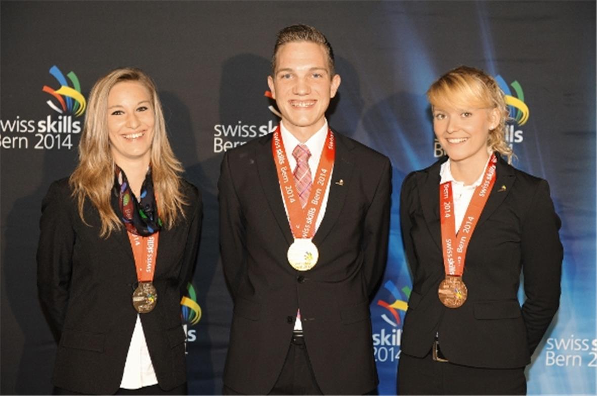 Drei Medaillengewinner aus der Region