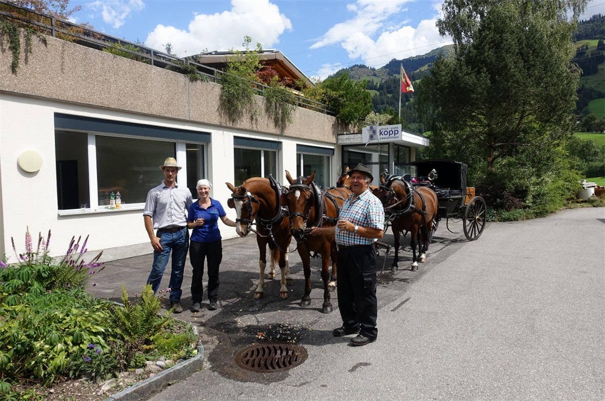 Fahrt von Schangnau bis Allmendingen setzt ein Zeichen für die Freiberger Pferde