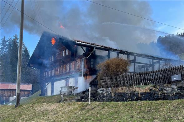Horboden: Zweifamilienhaus nach Brand stark beschädigt 