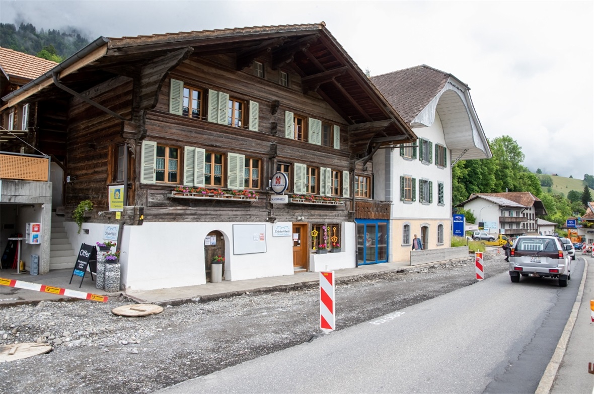 Etappe 9 bei der Sanierung Dorfdurchfahrt Erlenbach