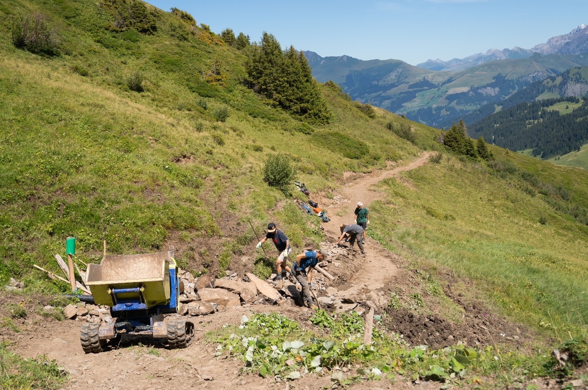 Erfolgreiche Work & Bike’n’Hike Week an der Lenk und in Adelboden
