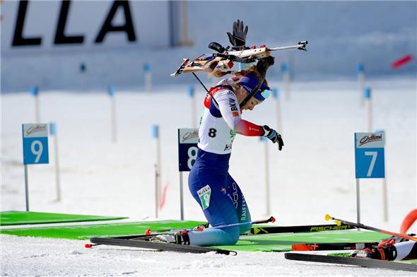 Yara Burkhalter zieht sich vom Biathlon zurück 