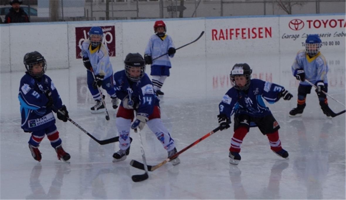 1.Turnier der Eishockey-Bambini