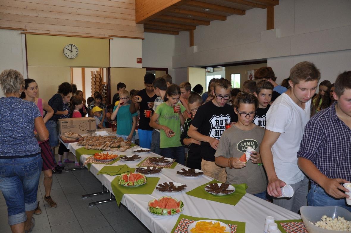  Ahh, endlich der wohlverdiente Znüni!