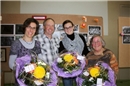  Nicole Ast, Heim Ueli, Marlen Schär und Maja Lörtscher.