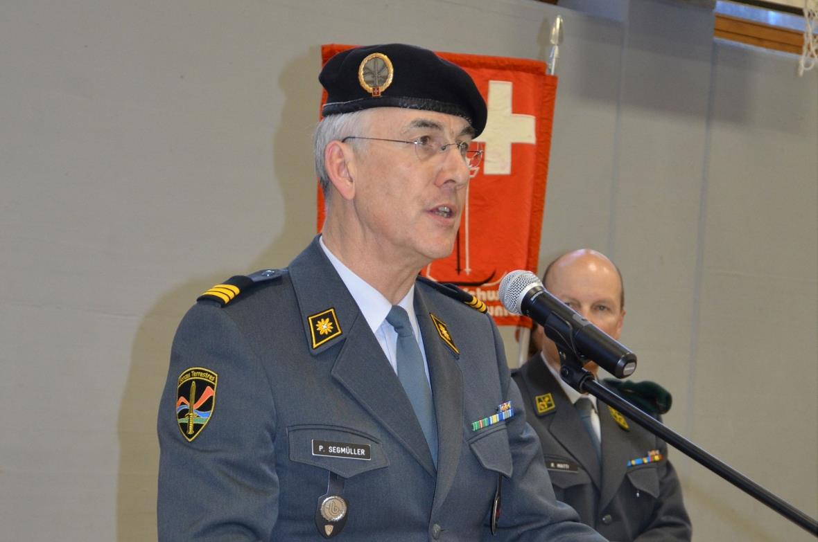  Oberst Pius Segmüller war als Chef der ausserdienstlichen Tätigkeiten im VBS ei...