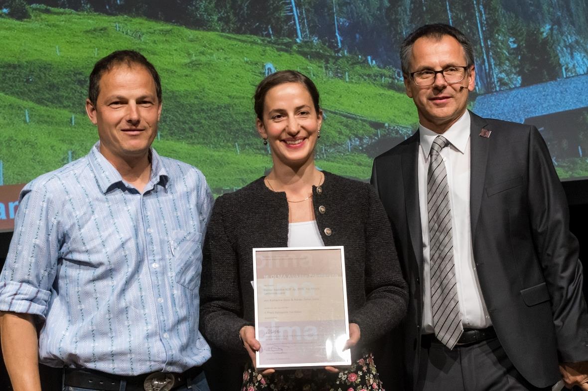 1. Preis in der Kategorie Hartkäse: Berner Alpkäse AOP, Jg. 2015, Alp Ahorni, Ge...