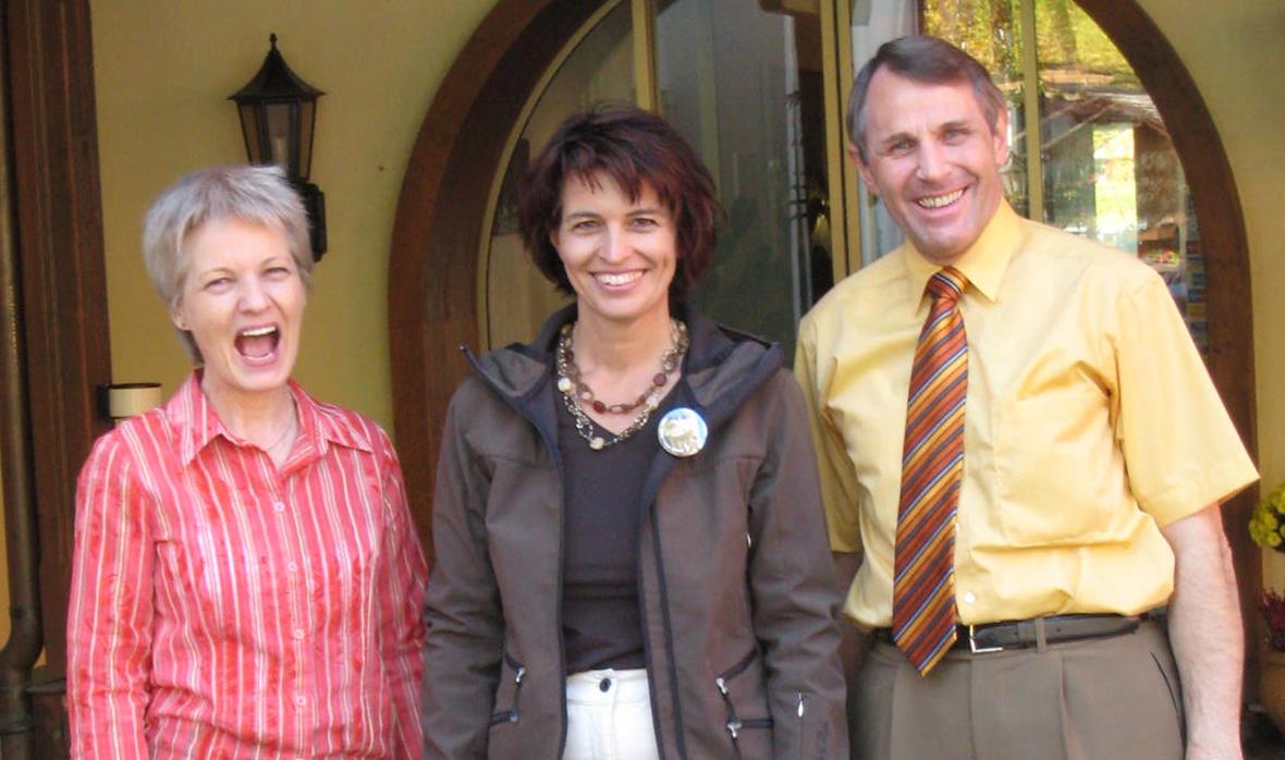 10 Jahre Jubiläum Simmenhof. Der prominenteste Simmenhof-Gast, unsere sympathische Bundesrätin Doris Leuthard.