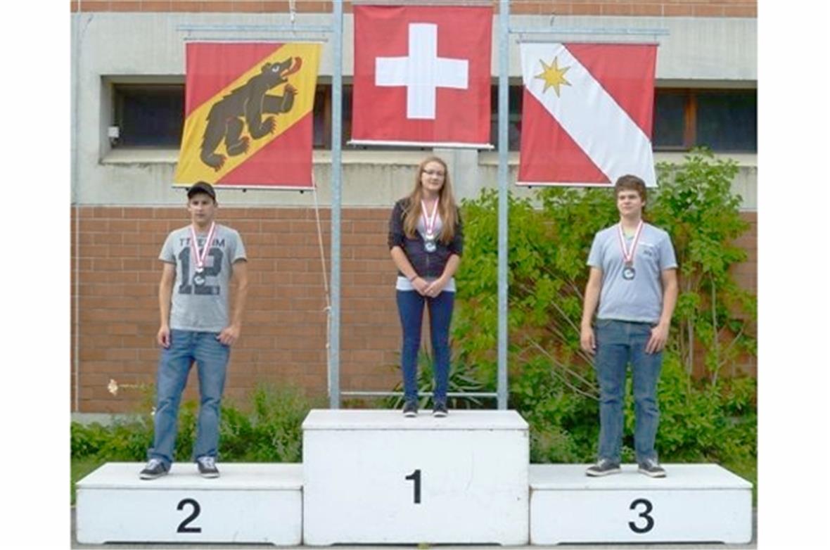 2. Ryter Alain, KKS Kandersteg, 1. Wyssmüller Iris, KKS Diemtigtal, 3. Germann Roger, KK Wimmis.