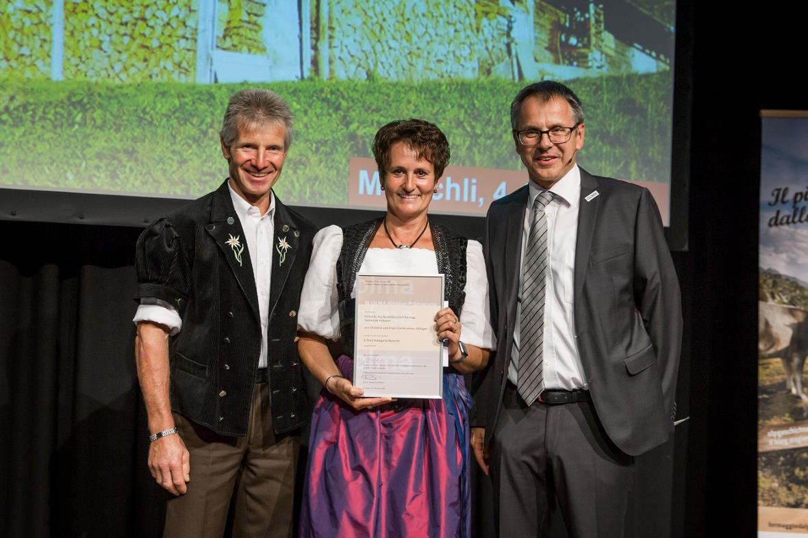 4. Preis in der Kategorie Mutschli: Erwin und Christina  Zumbrunnen, Boltigen, v...