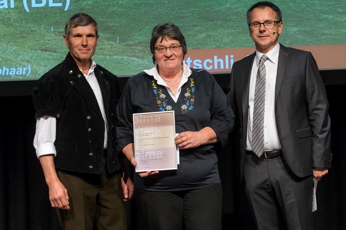 5. Preis Mutschli: Theres und Niklaus Gerber und Bruno Heimberg, Oberwil; Grosse...