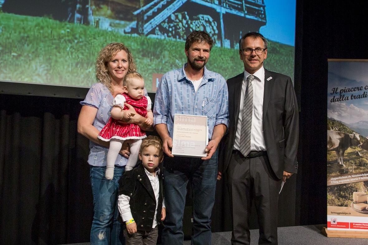 5. Preis in der Kategorie Berner Hobelkäse AOP, Jg. 2016:  Franziska Trachsel mi...