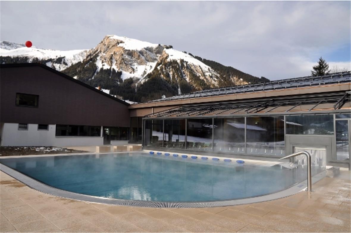 Aber auch im Sommer wird die Anlage für Wellness sorgen.