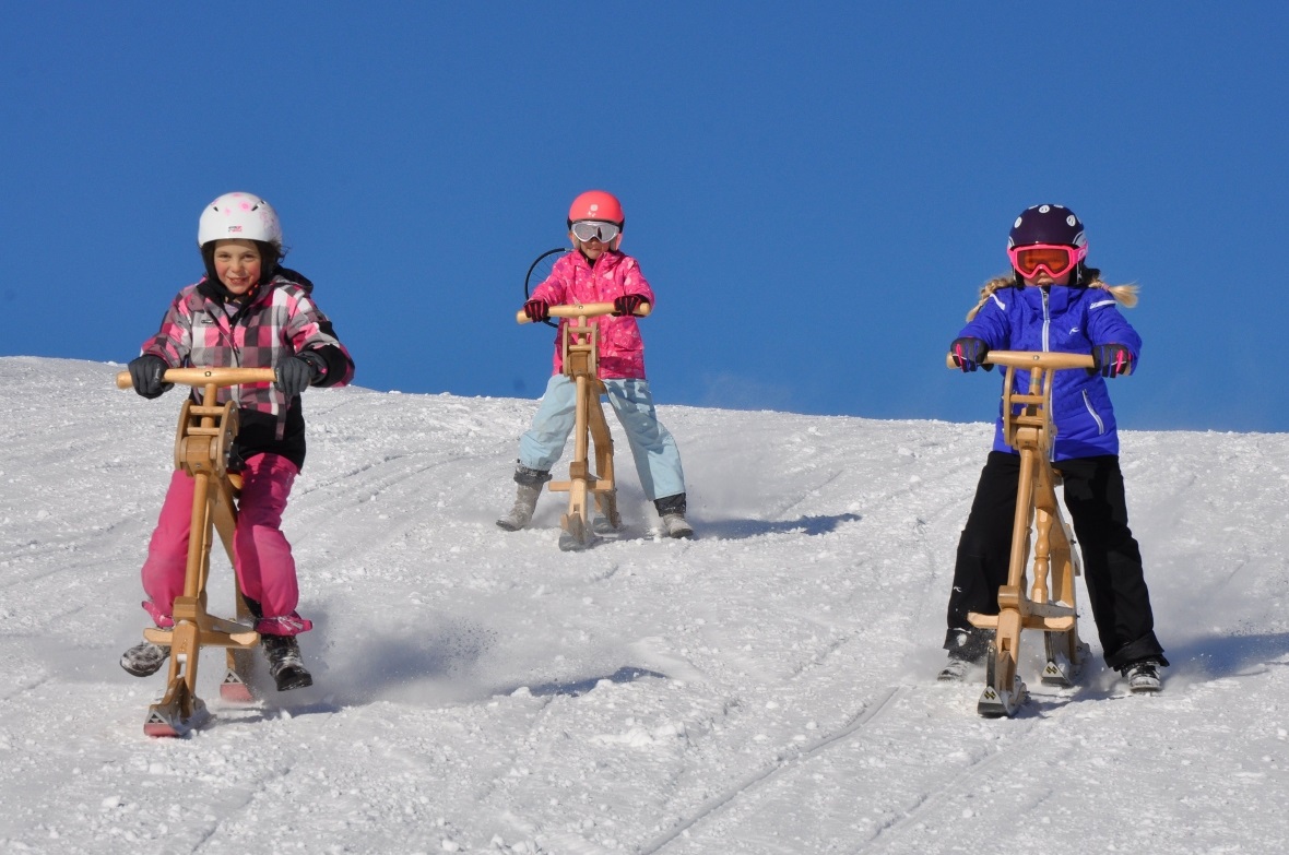 Abfahrtsplausch mit den Teuscher-Gemlen.