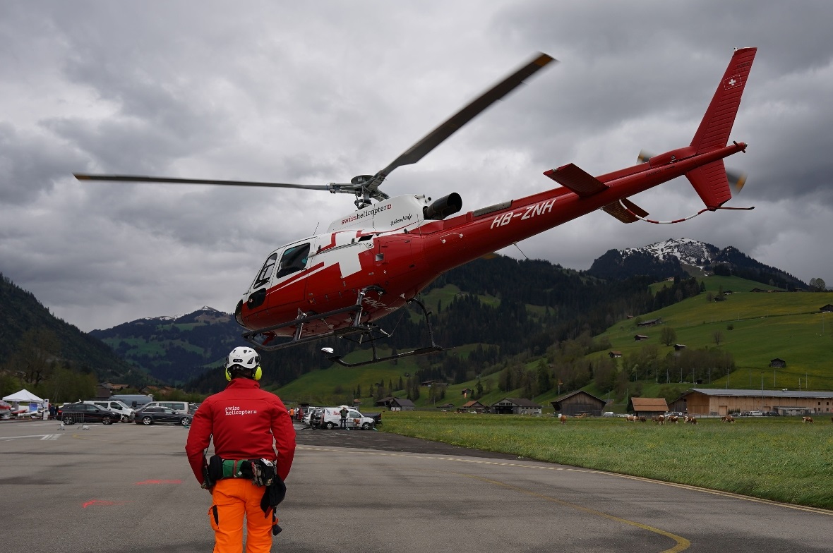 Abgehoben wurde auch zu Rundflügen: etwa 200 Besucher nutzten die Gelegenheit.