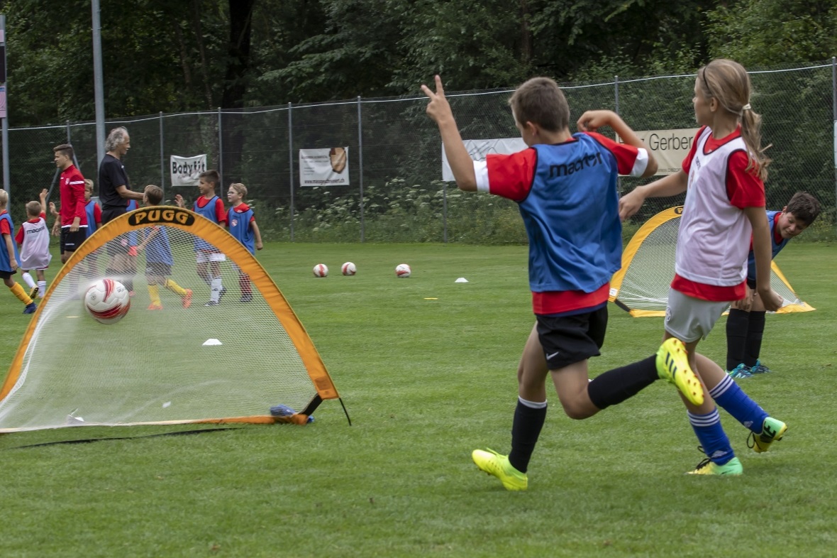 Action pur in Erlenbach.