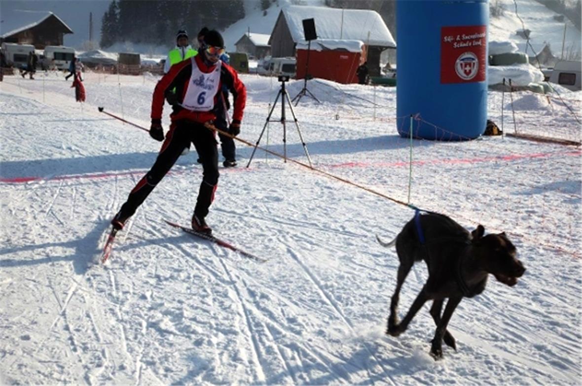 Adrian Meissner am Start