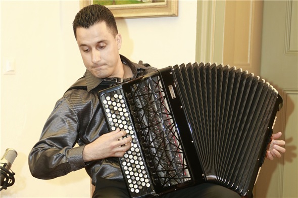 Akkordeonist Gyorgi Spasov.