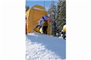 Alabyev Alexandr RUS am Slalom Start.