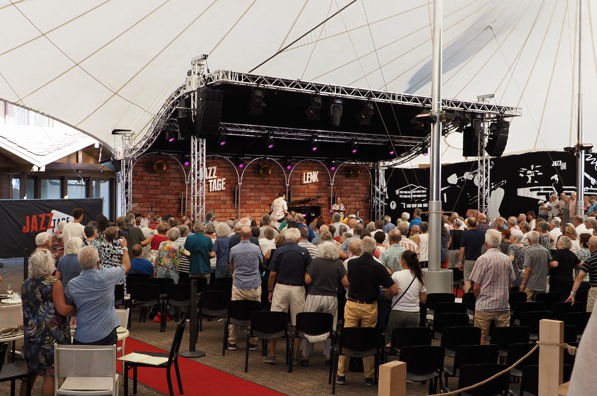 Alain Boog und Nico Brina als Boog & Brina am Sonntag, 12. Juli 2026 bei den Jaz...