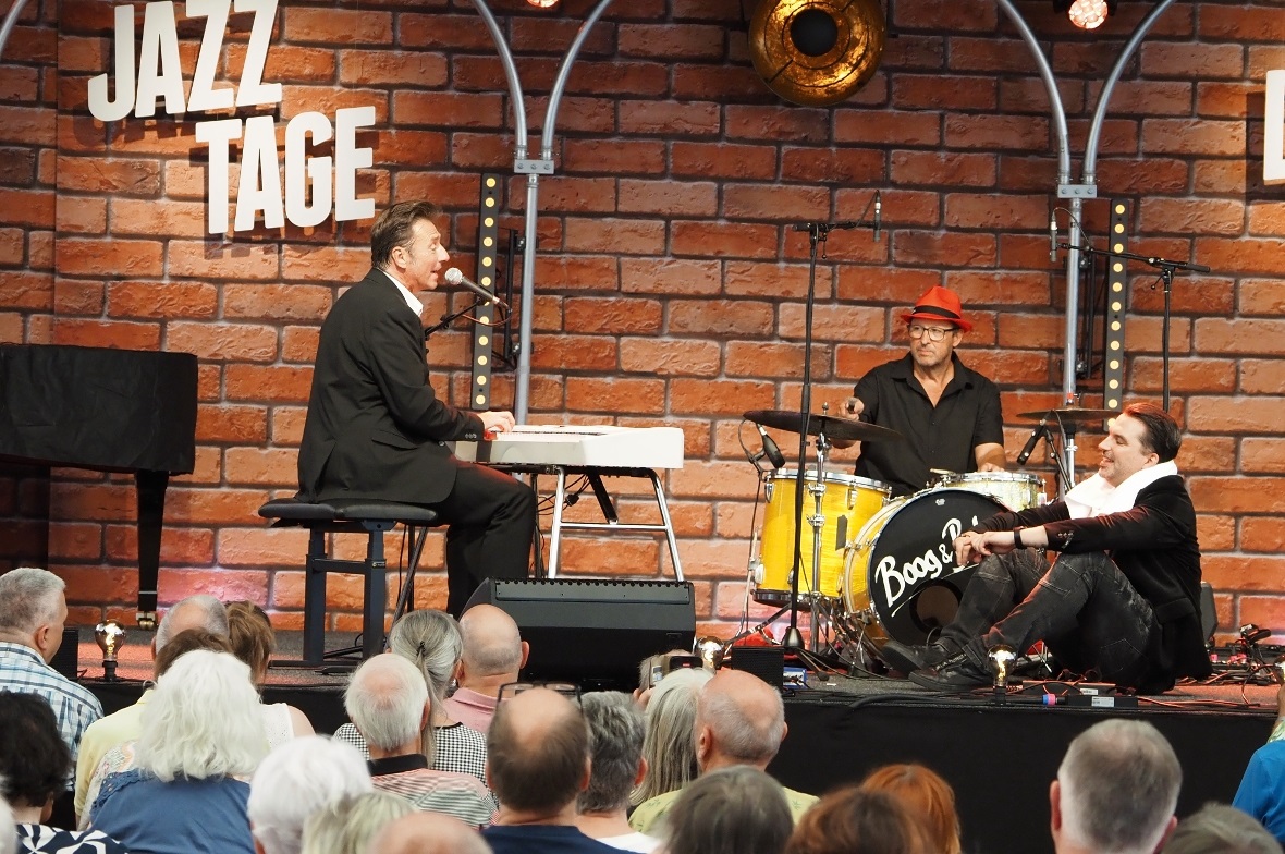 Alain Boog und Nico Brina als Boog & Brina am Sonntag, 12. Juli 2026 bei den Jaz...