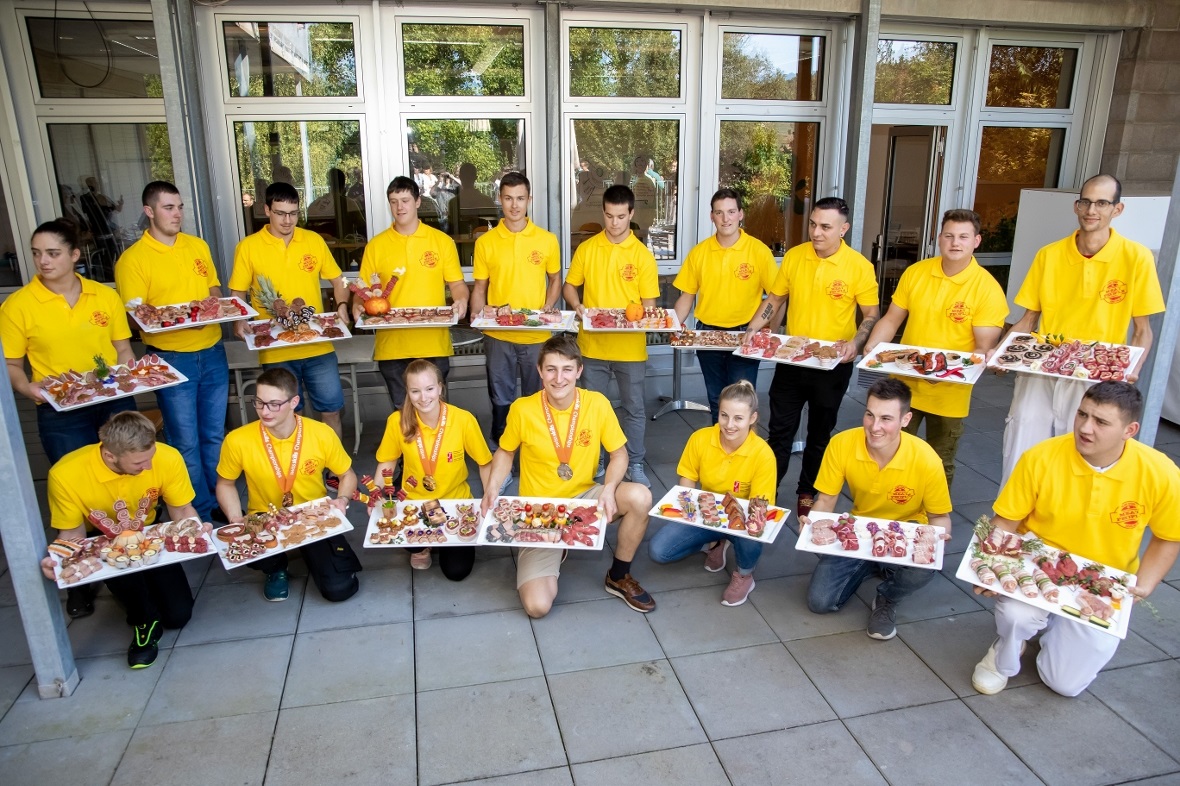 Alle Fleischfachleute präsentierten am letzten Tag ihre Grillplatte.