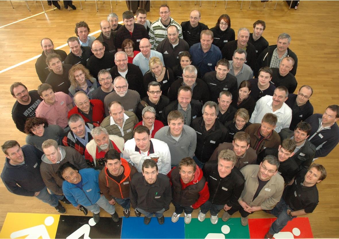 Alle Teilnehmer des Meetings in Thun. Swiss Olympic