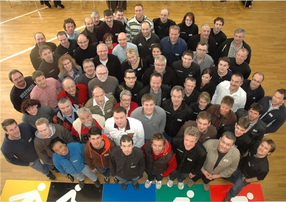 Alle Teilnehmer des Meetings in Thun. Swiss Olympic