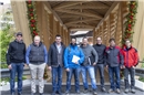 Alle waren am Bau der Brücke beteiligt: Jörg Knutti, Chäfer Bau, Därstetten; Mic...