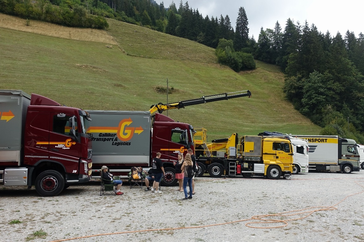 Alles bereit fürs Festival.