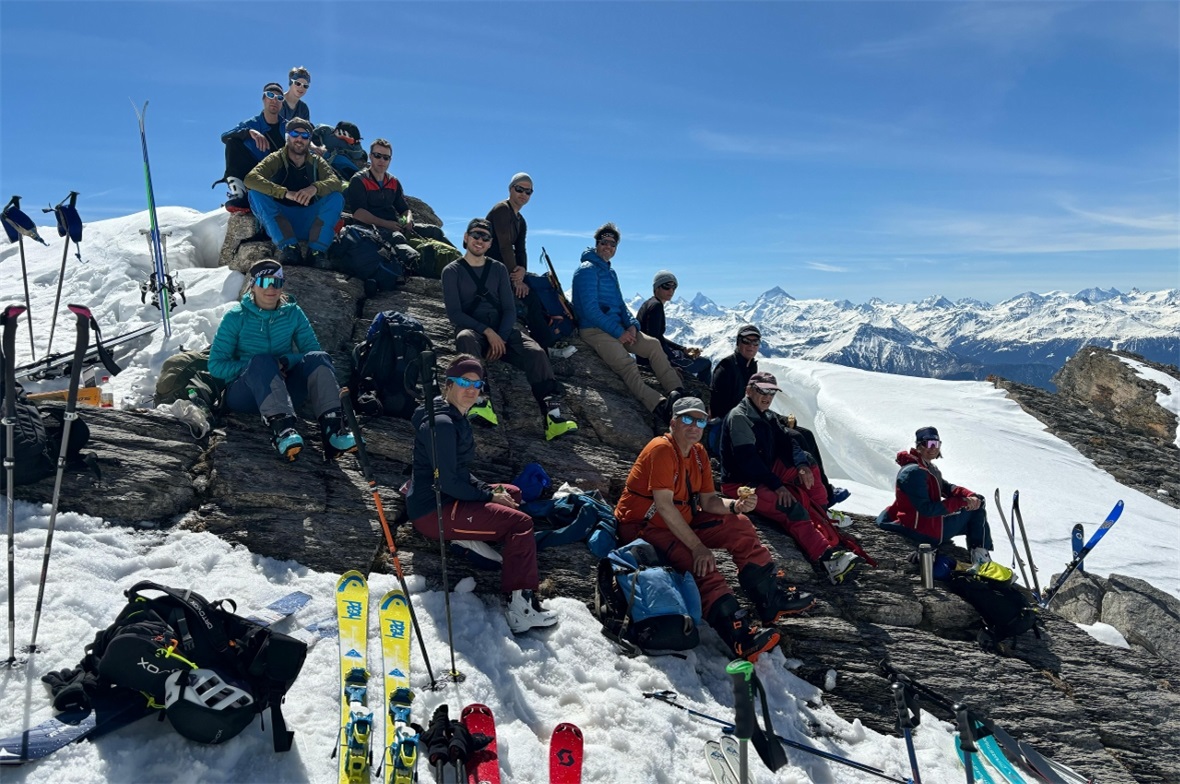 Alljährliches Skitourenwochenende des Skiklubs und Turnvereins Zweisimmen.