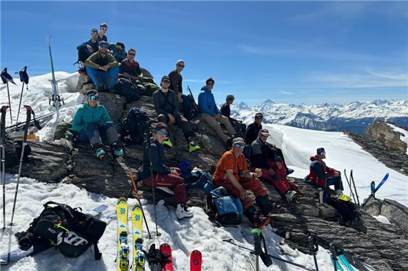 Alljährliches Skitourenwochenende des Skiklubs und Turnvereins Zweisimmen.