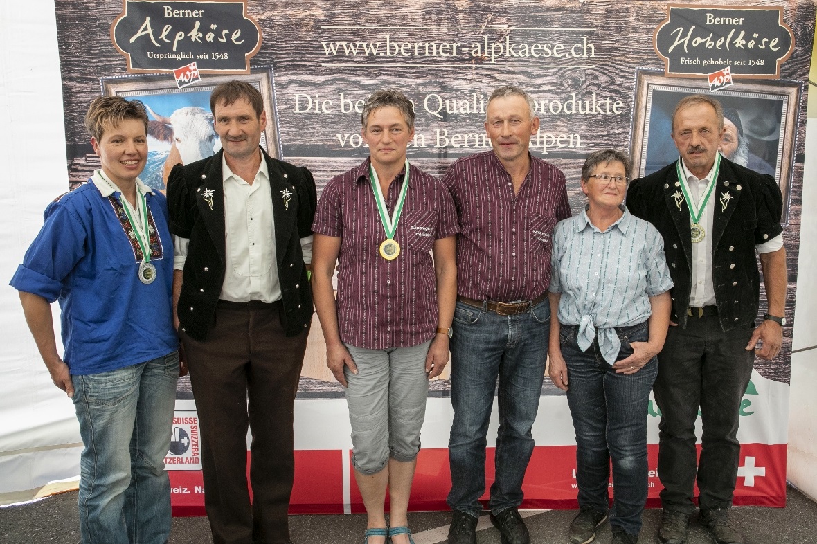 Alp-Mutschli (Sommer 2018): Daniela und Fritz Gerber-Ramseier, Schangnau, Alp St...