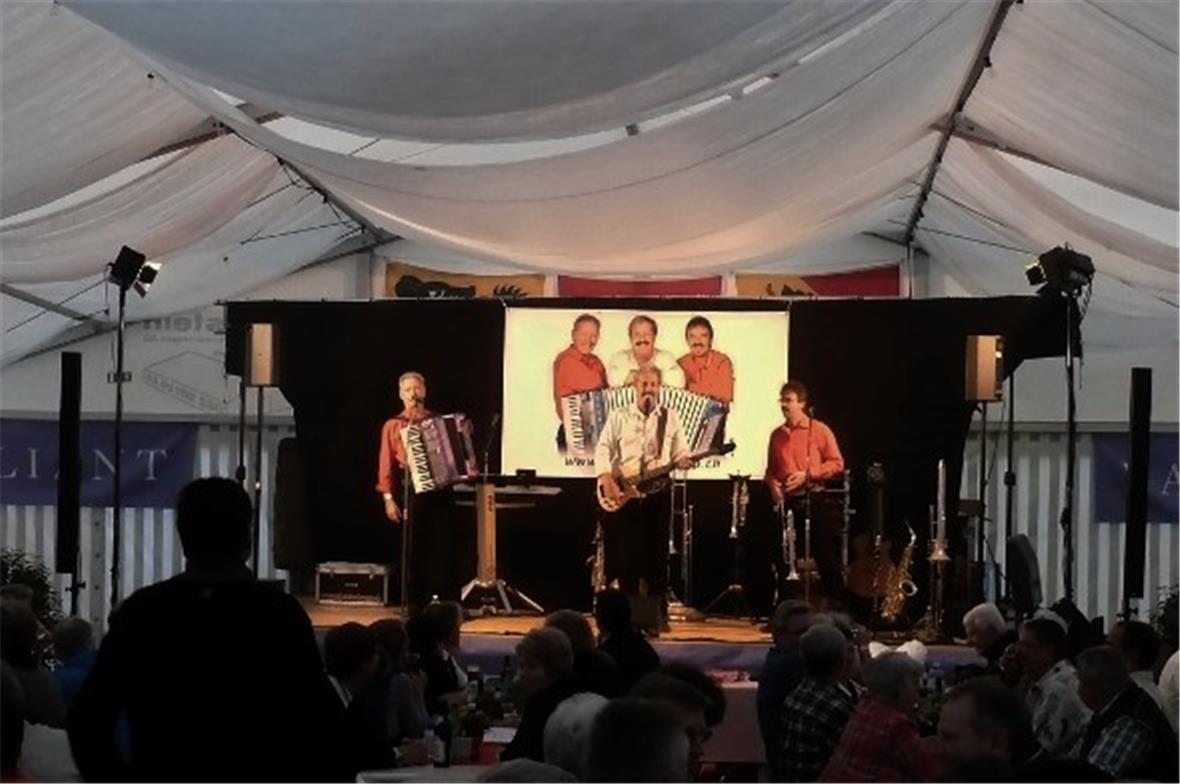 Alpenland Sepp & Co. sorgte am Samstagabend für gute Stimmung.