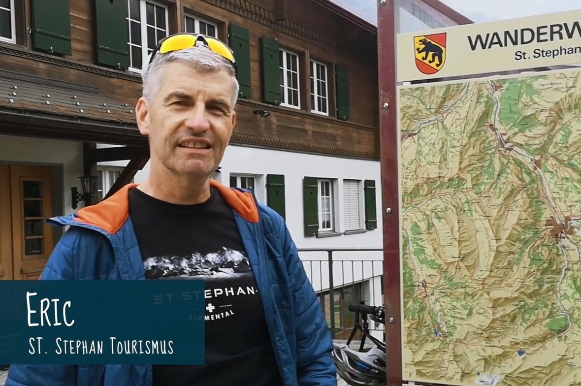 Als Tourismusbüro-Leiter lud Eric Berset im letzten Jahr mit der Lenk-Simmental-Kampagne «Sicher gömer id Bärge» auch nach St. Stephan ein.