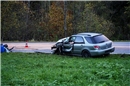 Am Morgen des 24. Oktober 2024 stiessen in Garstatt (Gemeinde Boltigen) ein Pers...