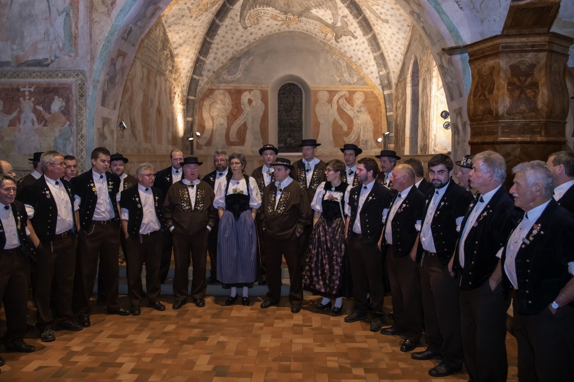 Am Schluss dirigierte Martin Jutzeler den Gesamtchor.