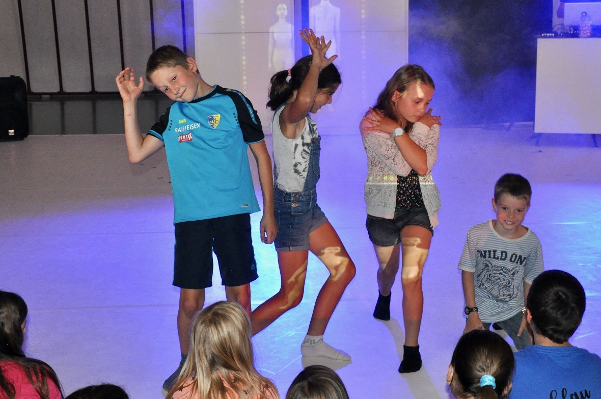 Am Schluss noch die richtige Pose!