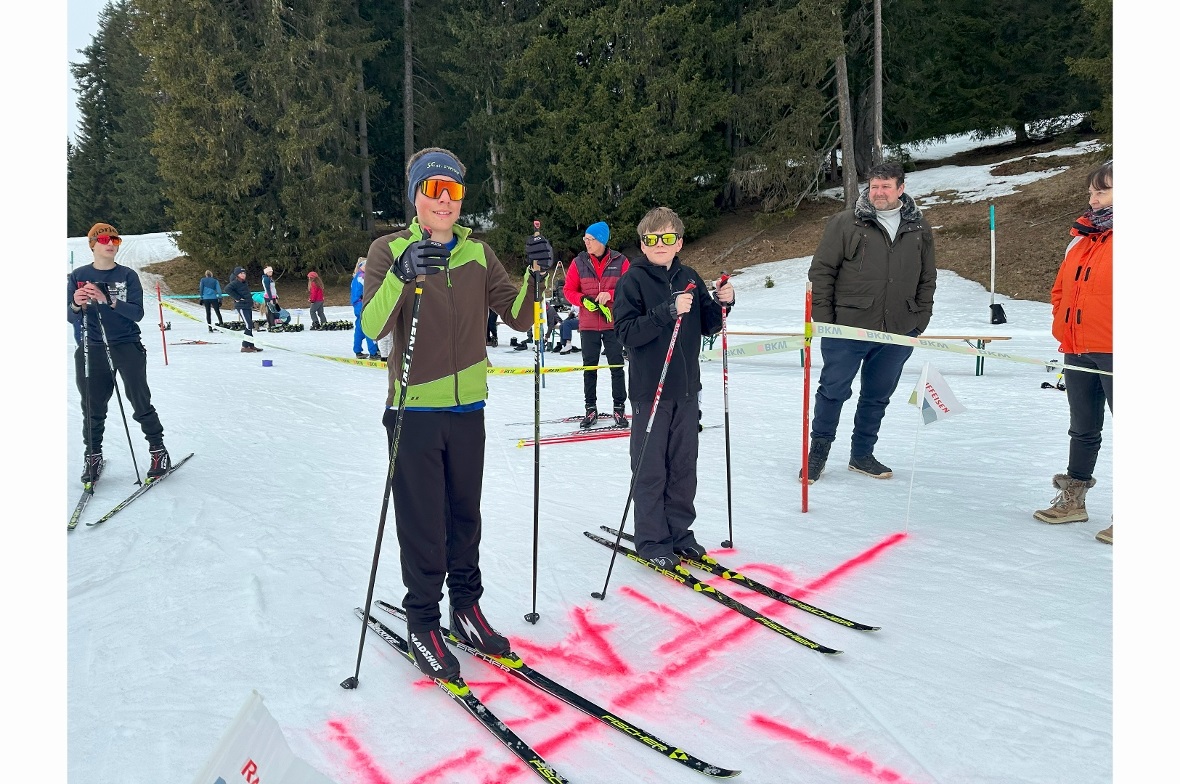 Am Start und bereit für alle OL-Aufgaben, die sich da stellen.