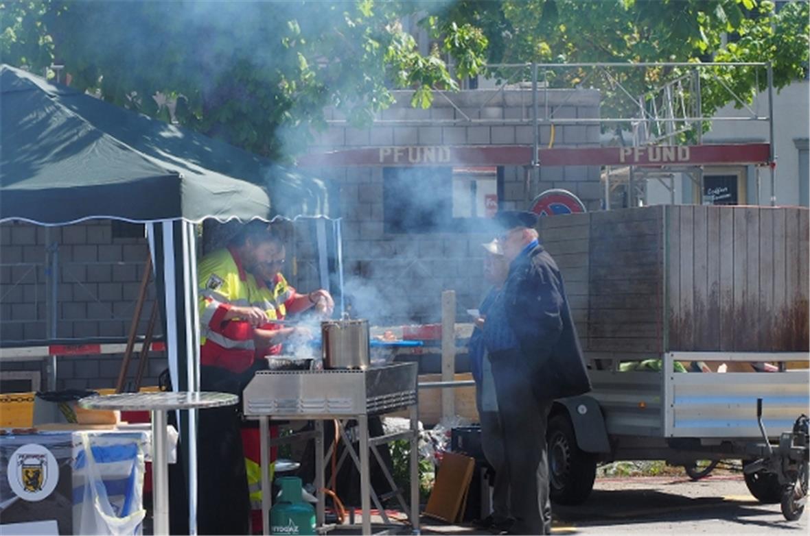An Schluss qualmten nur noch die Würste…