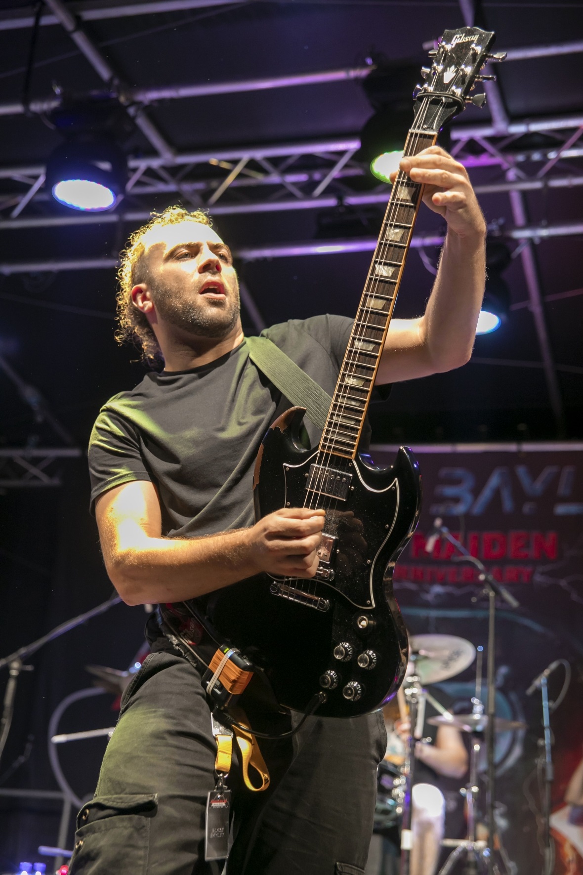 An der Leadgitarre bei Blaze Bayley war Chris Appleton, der Bruder von Luke.