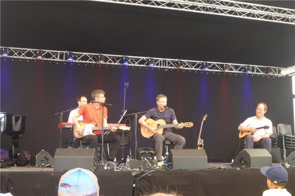 Andreas Renggli, Janosch Kobel, Ueli Schmezer und Michel Poffet.