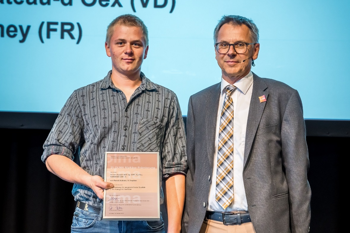 Anerkennung: Alp Ritz, Lenk i.S., Patrick Kuhnen
