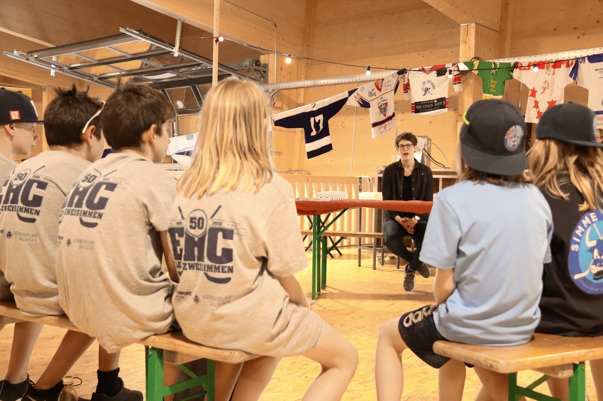 Angela Frautschi erzählt von Ihrer Karriere.