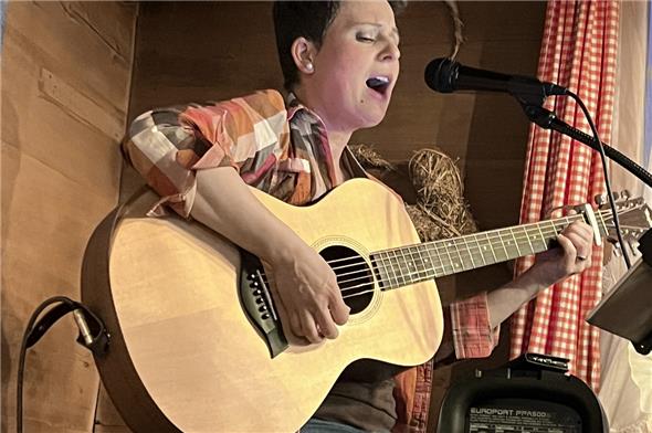 Angie Buchs begeisterte ihr Publikum im Fang.