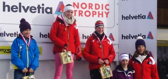 Anina Capelli, Valérie Glanzmann, Lea Fischer, Katja Bieri und Nadine Matter.