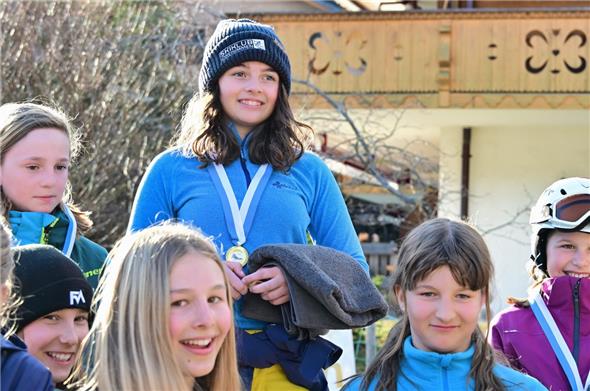Anna Wiedmer war das schnellste Mädchen aus den Klassen 5 und 6.
