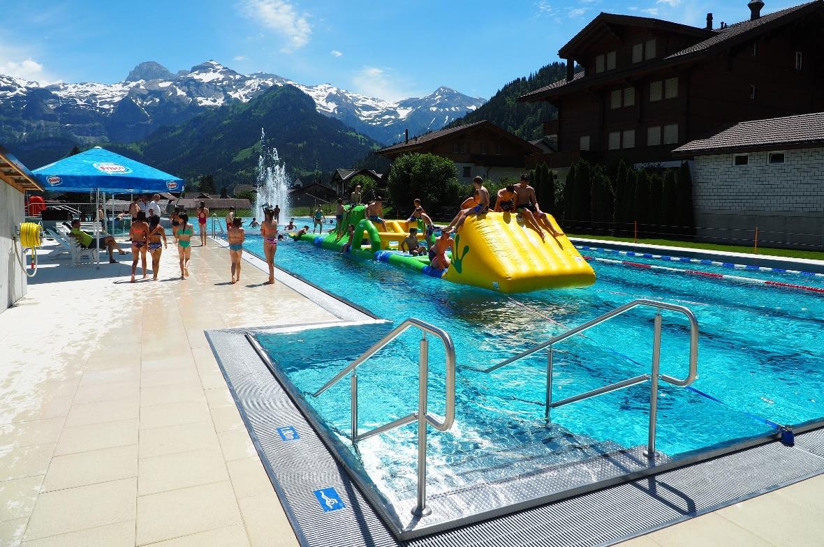 Aquatrack-Eventmodul erreut sich grosser Beliebtheit bei den Kindern.