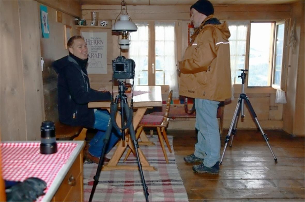 Arbeit in der warmen Stube