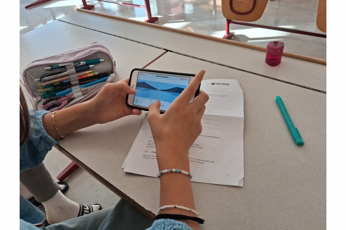 Arbeiten in der App Z-moviemaker.